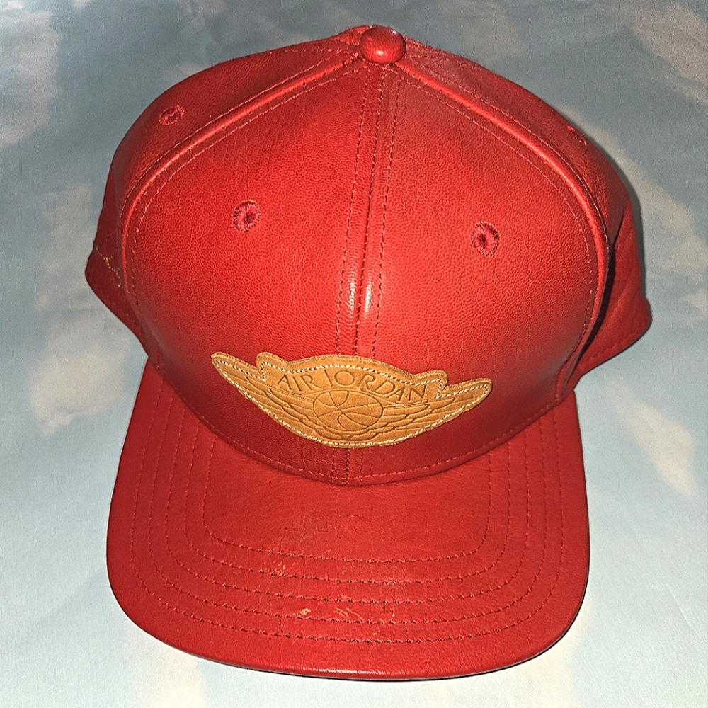 JUST DON× JORDAN LEATHER CAP